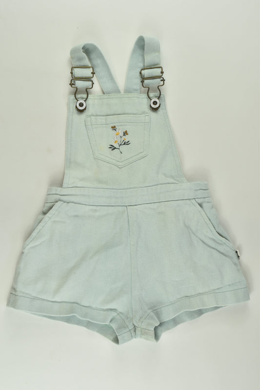 Lacey Lane Size 4 Short Denim Overalls