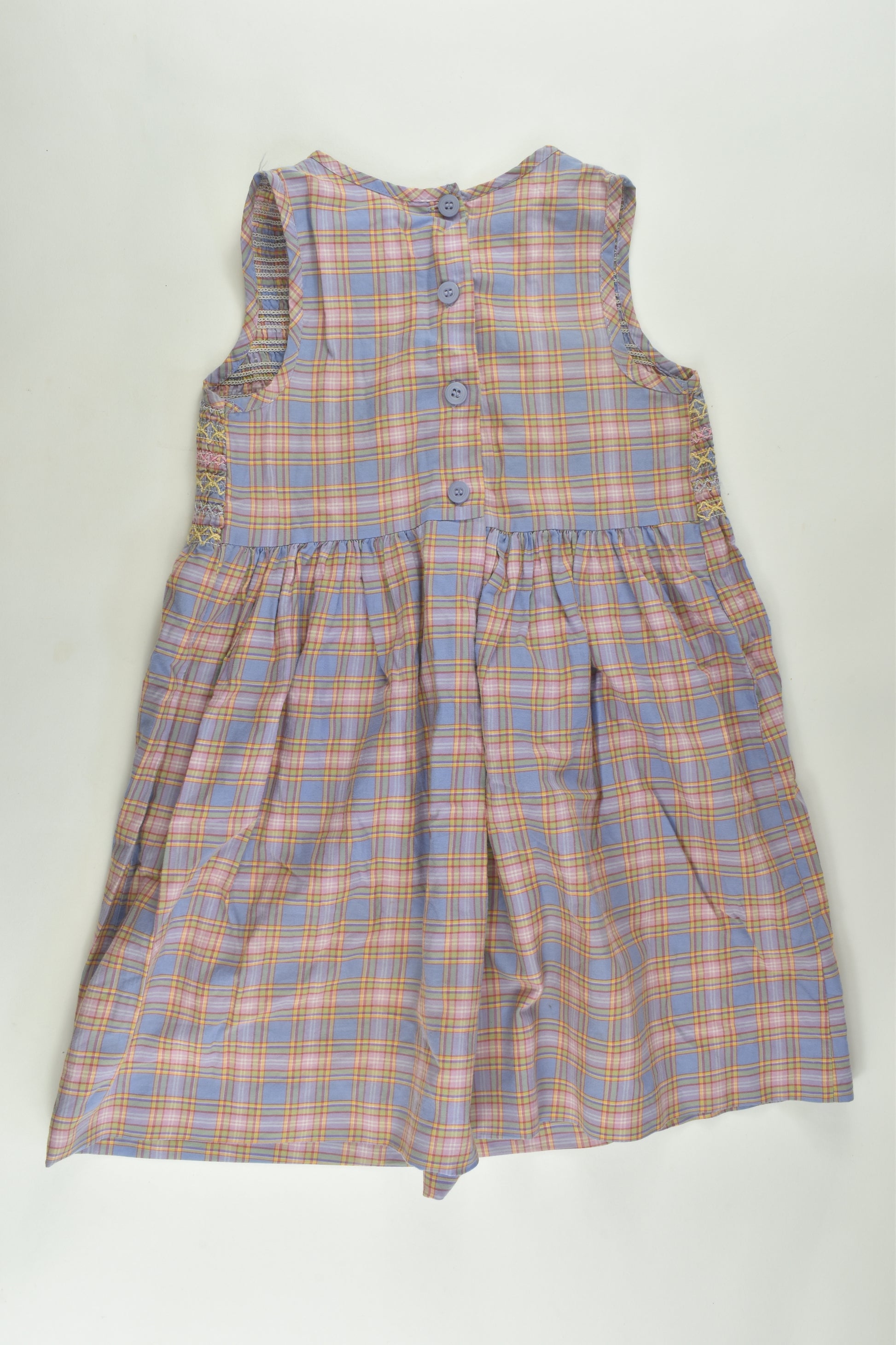 Laura Ashley Mother & Child Size 2 Vintage Smocked Dress