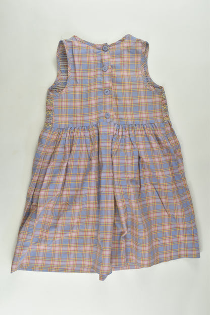 Laura Ashley Mother & Child Size 2 Vintage Smocked Dress