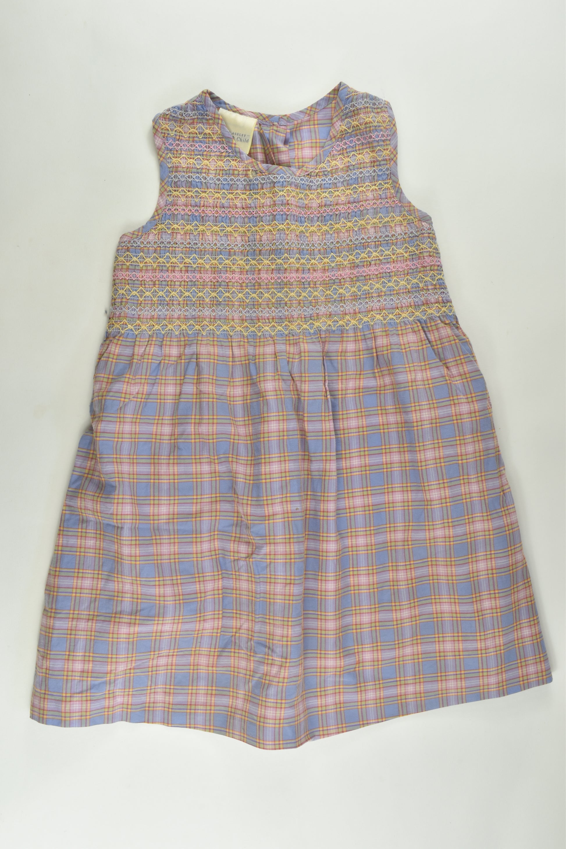 Laura Ashley Mother & Child Size 2 Vintage Smocked Dress