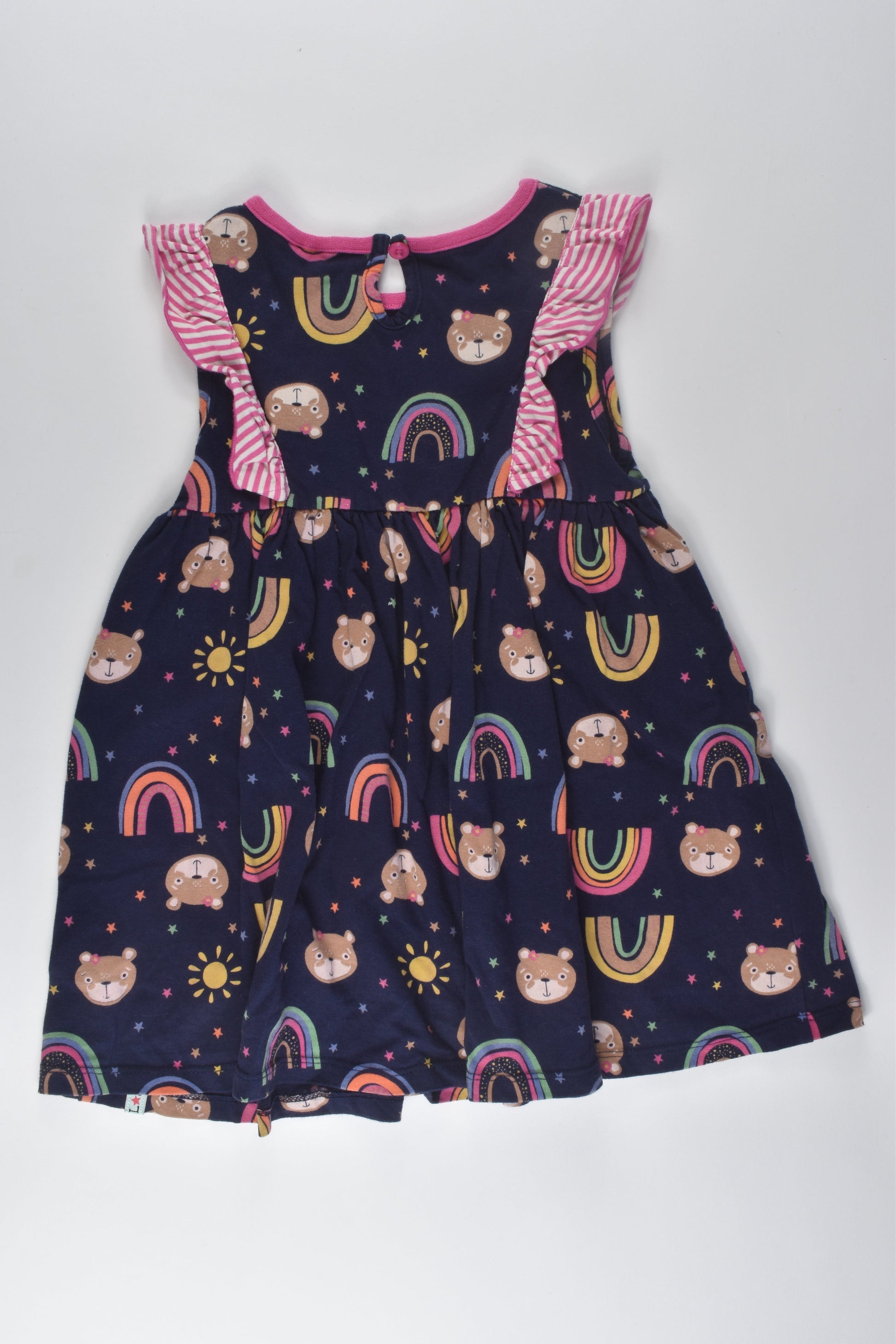 Lilly & Sid Size 3 Bears and Rainbows Dress