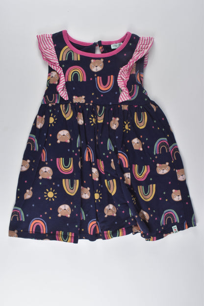 Lilly & Sid Size 3 Bears and Rainbows Dress