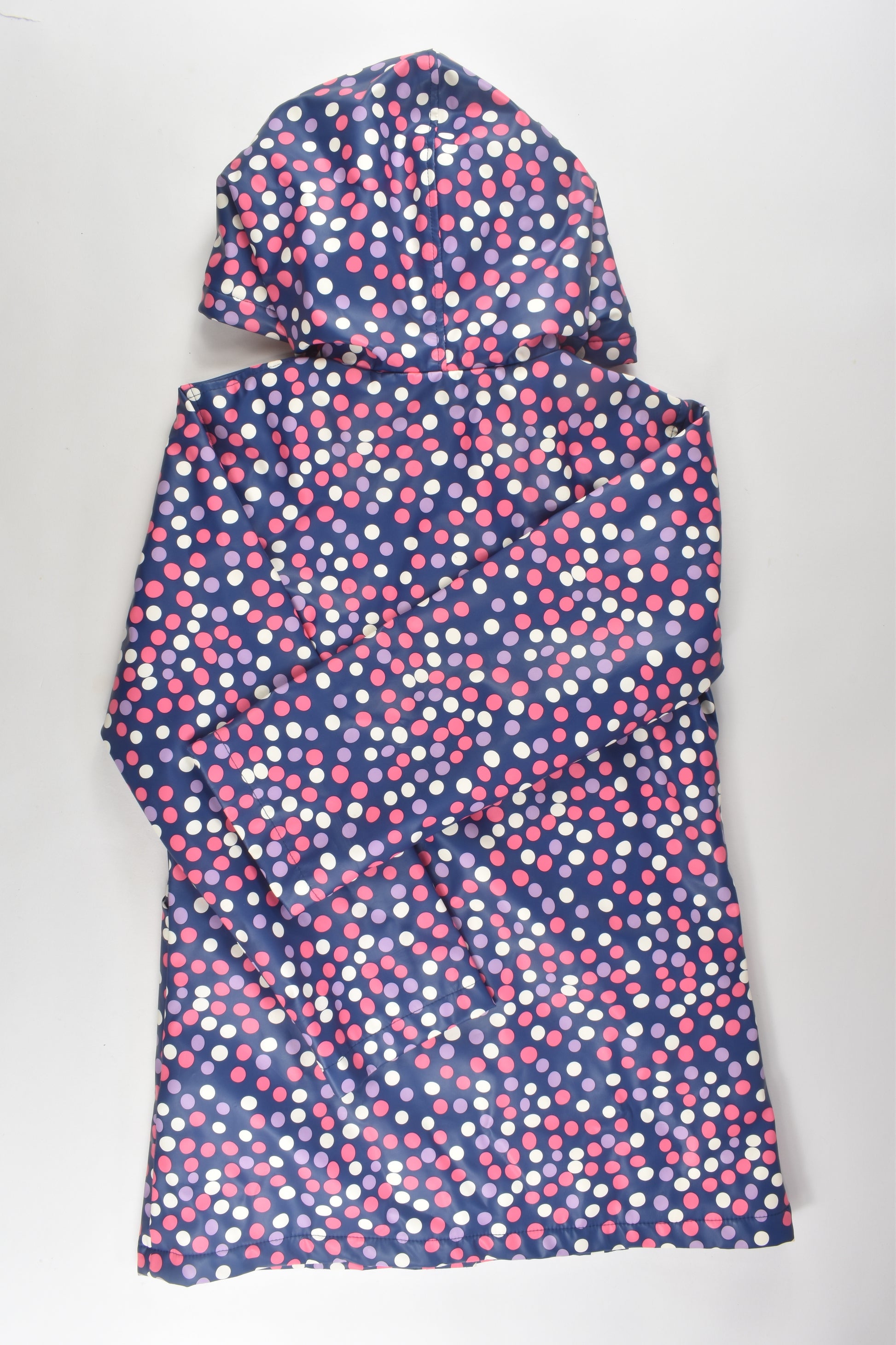 Lily & Dan Size 6 Fleece Lined Rain Jacket