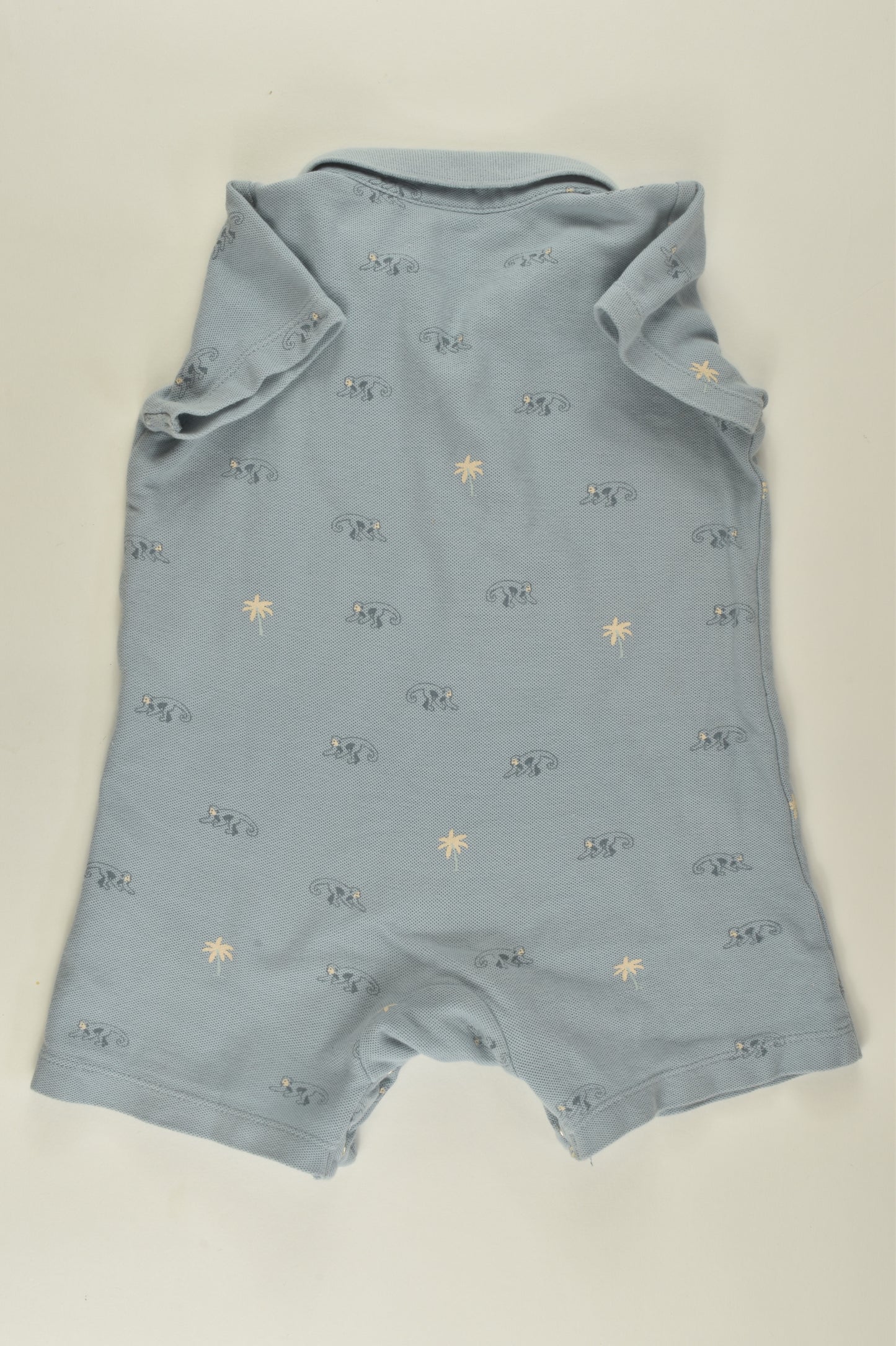 Little Bundle Size 0 Monkey Short Romper