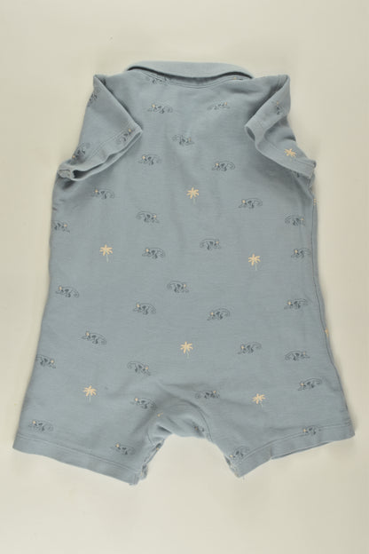 Little Bundle Size 0 Monkey Short Romper