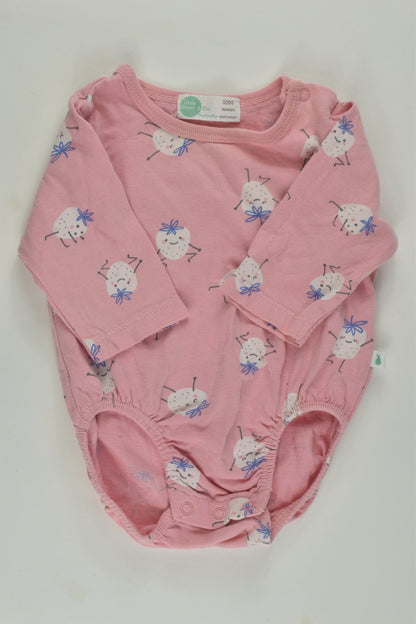 Little Green & Co Size 0000 Organic Bodysuit