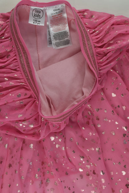 Little Kids Size 6-7 Tulle Leggings