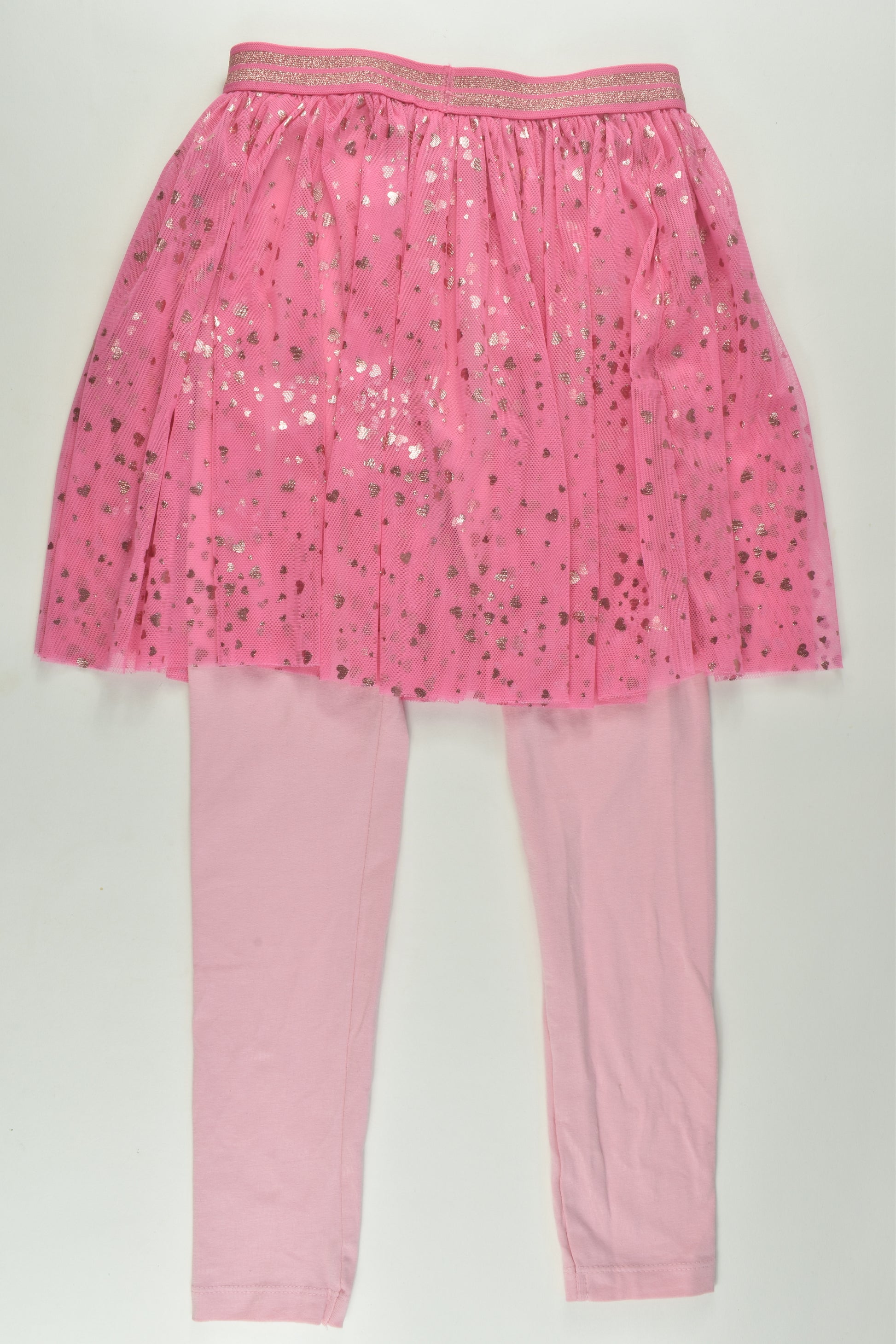 Little Kids Size 6-7 Tulle Leggings