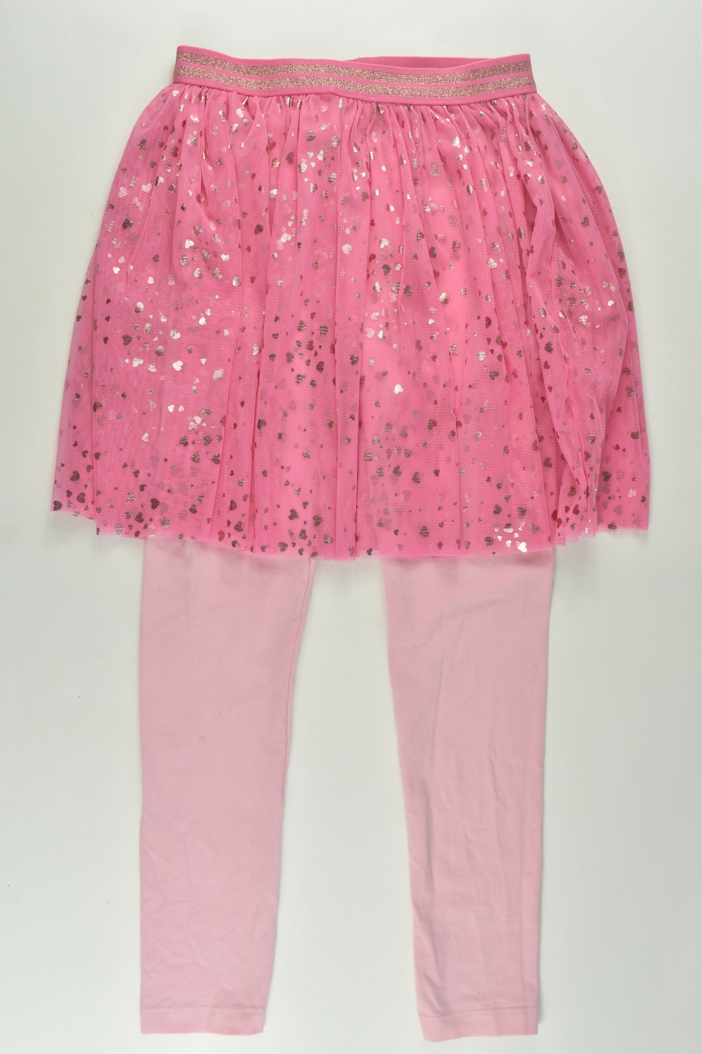 Little Kids Size 6-7 Tulle Leggings