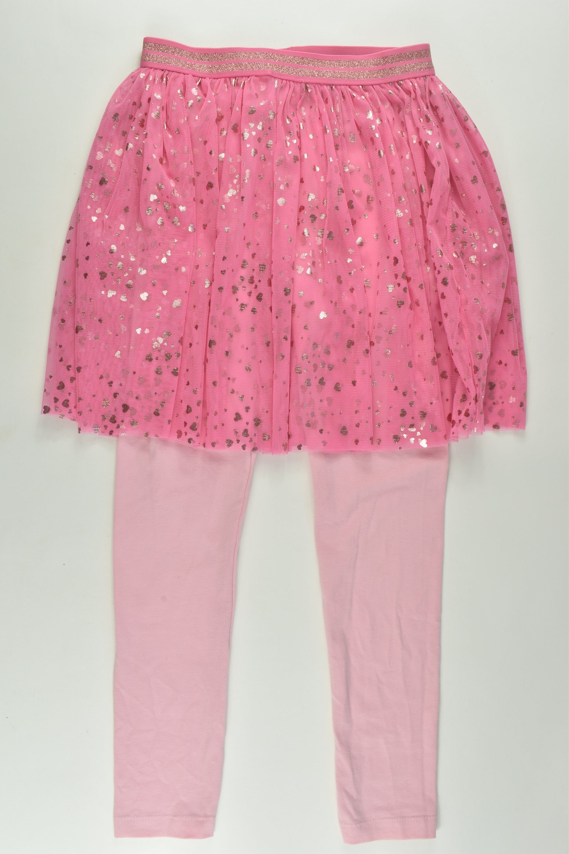 Little Kids Size 6-7 Tulle Leggings