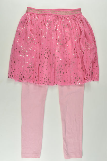 Little Kids Size 6-7 Tulle Leggings