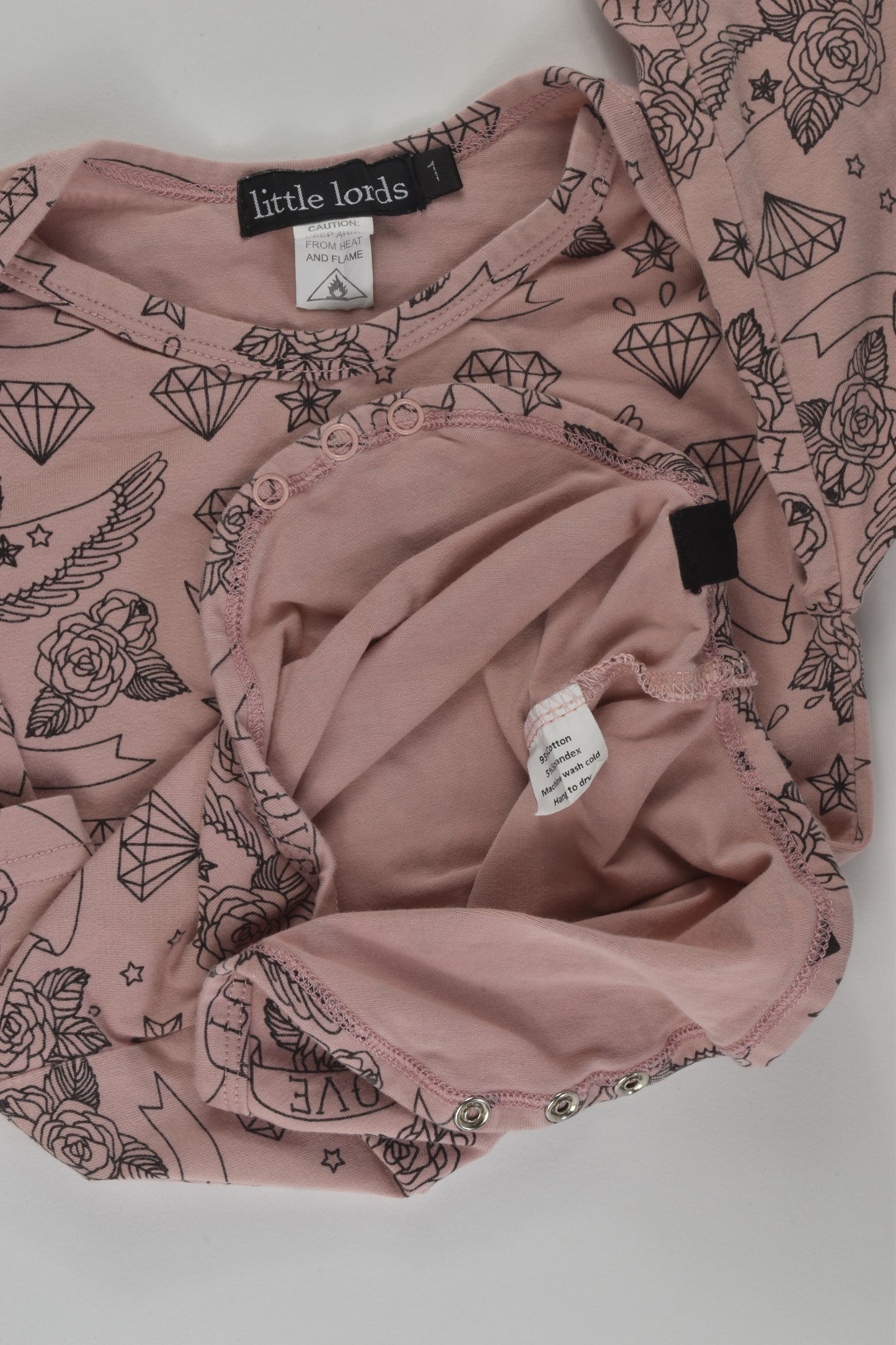 Little Lords Size 1 Bodysuit