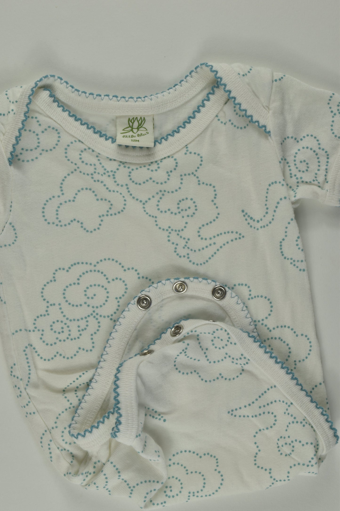 Little Lotus Size 0 Bamboo Blend Bodysuit