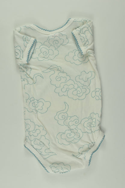 Little Lotus Size 0 Bamboo Blend Bodysuit