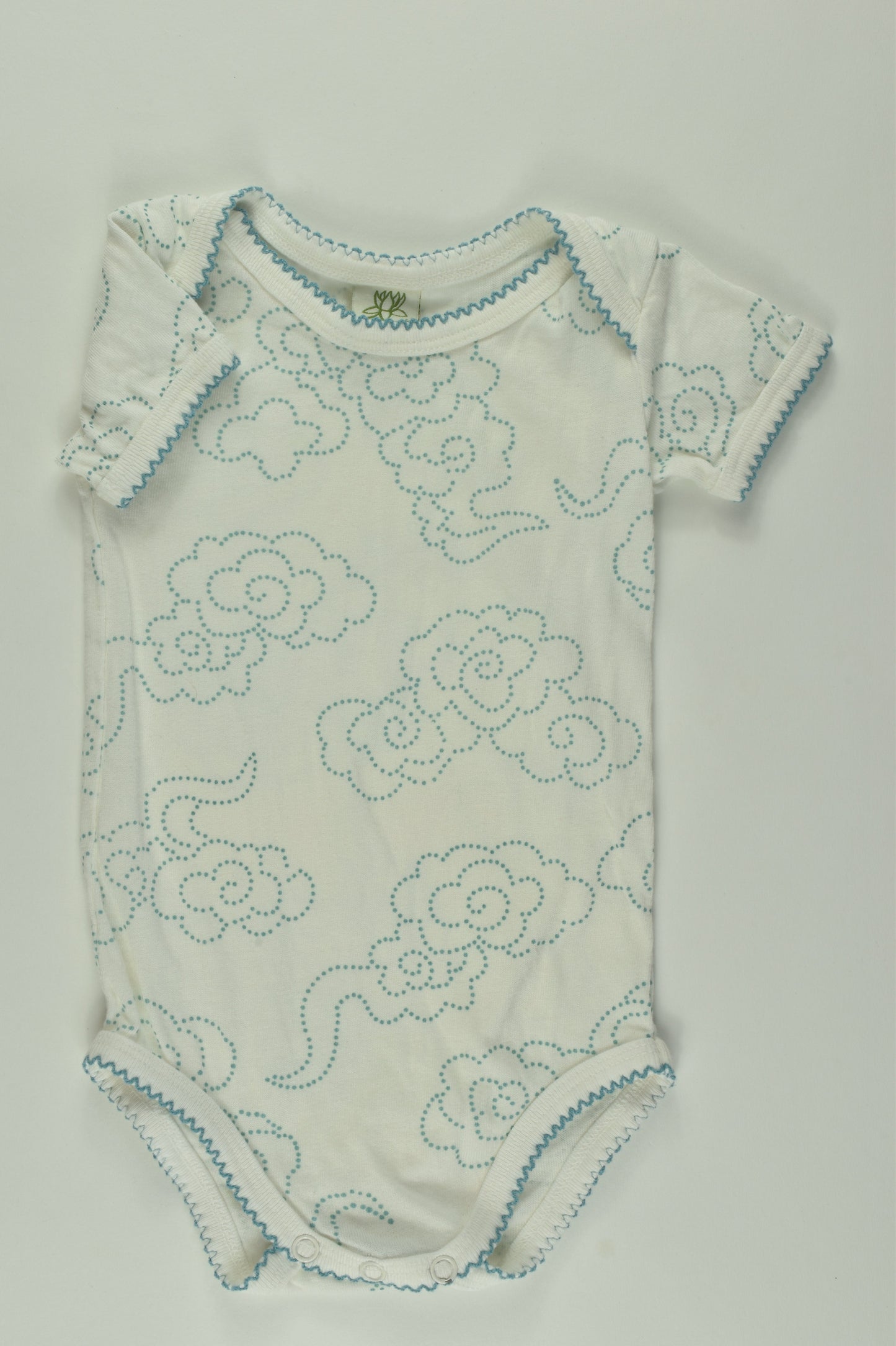 Little Lotus Size 0 Bamboo Blend Bodysuit