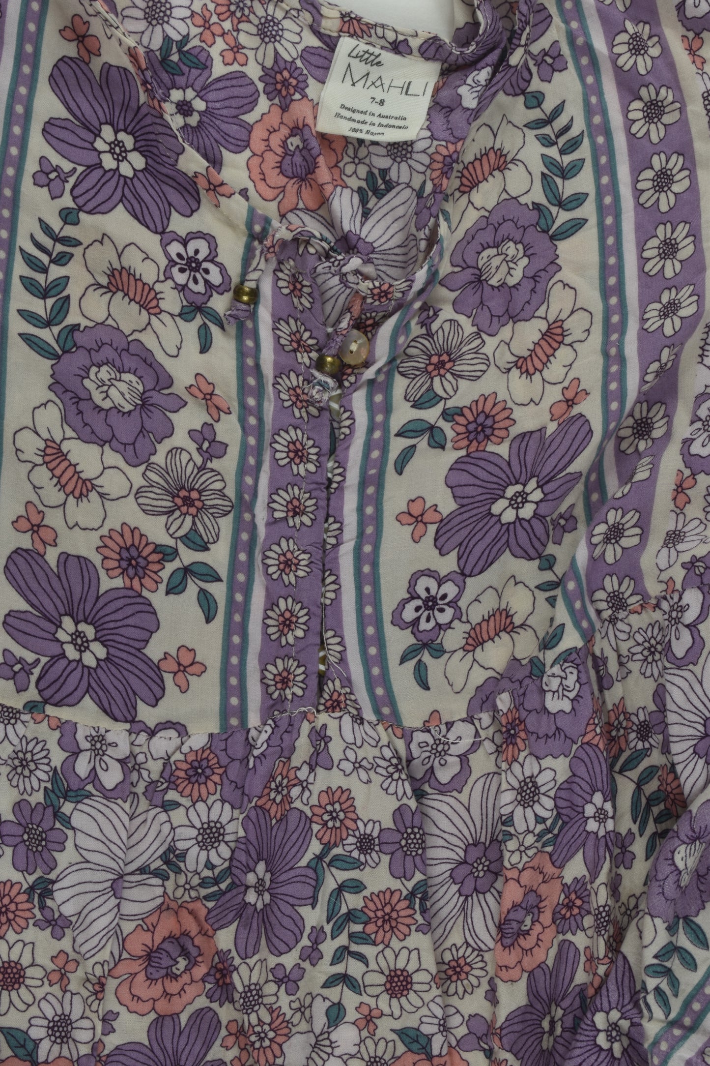 Little Mahli Size 7-8 Viscose Dress