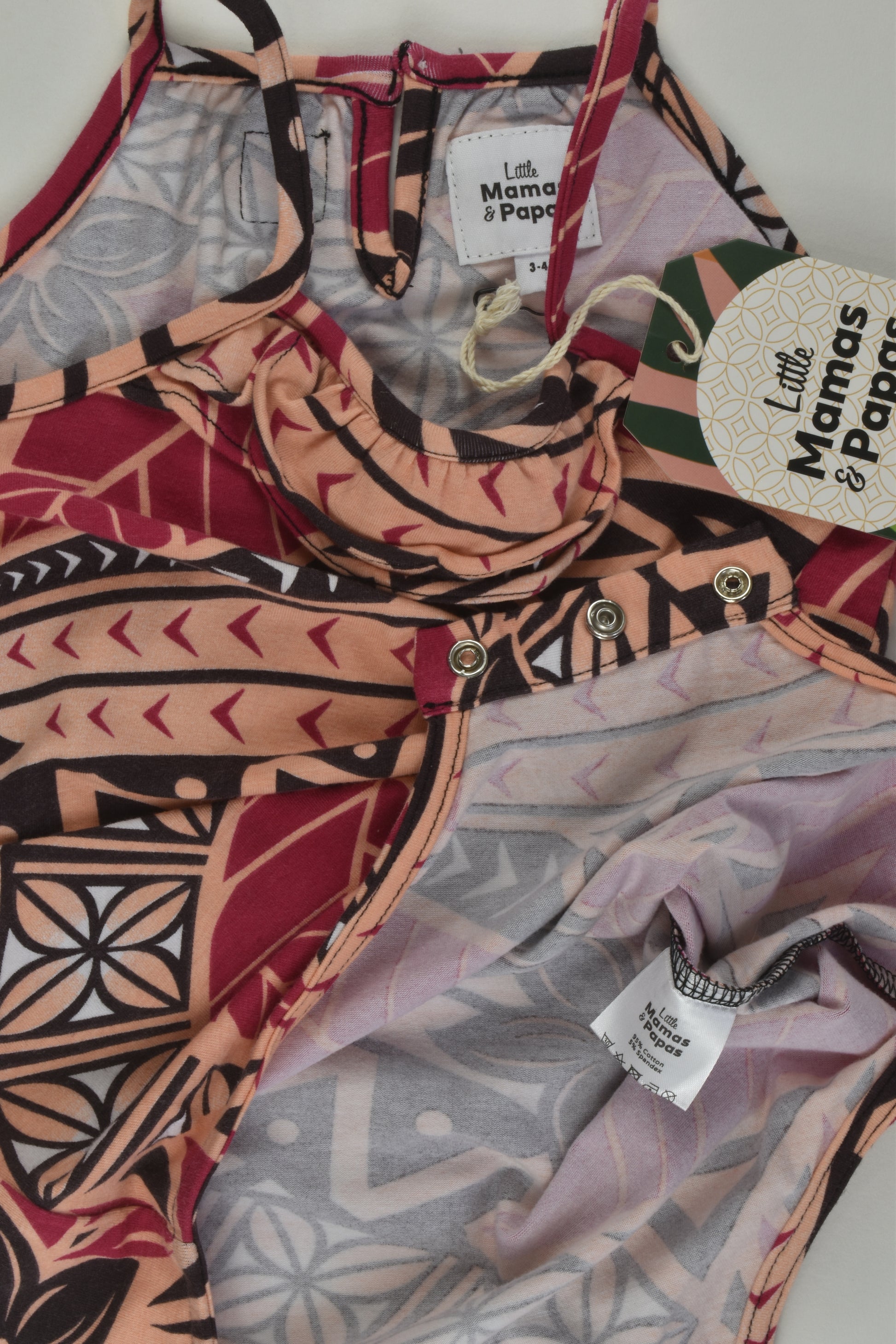 Little Mamas & Papas Size 3-4 Short Playsuit