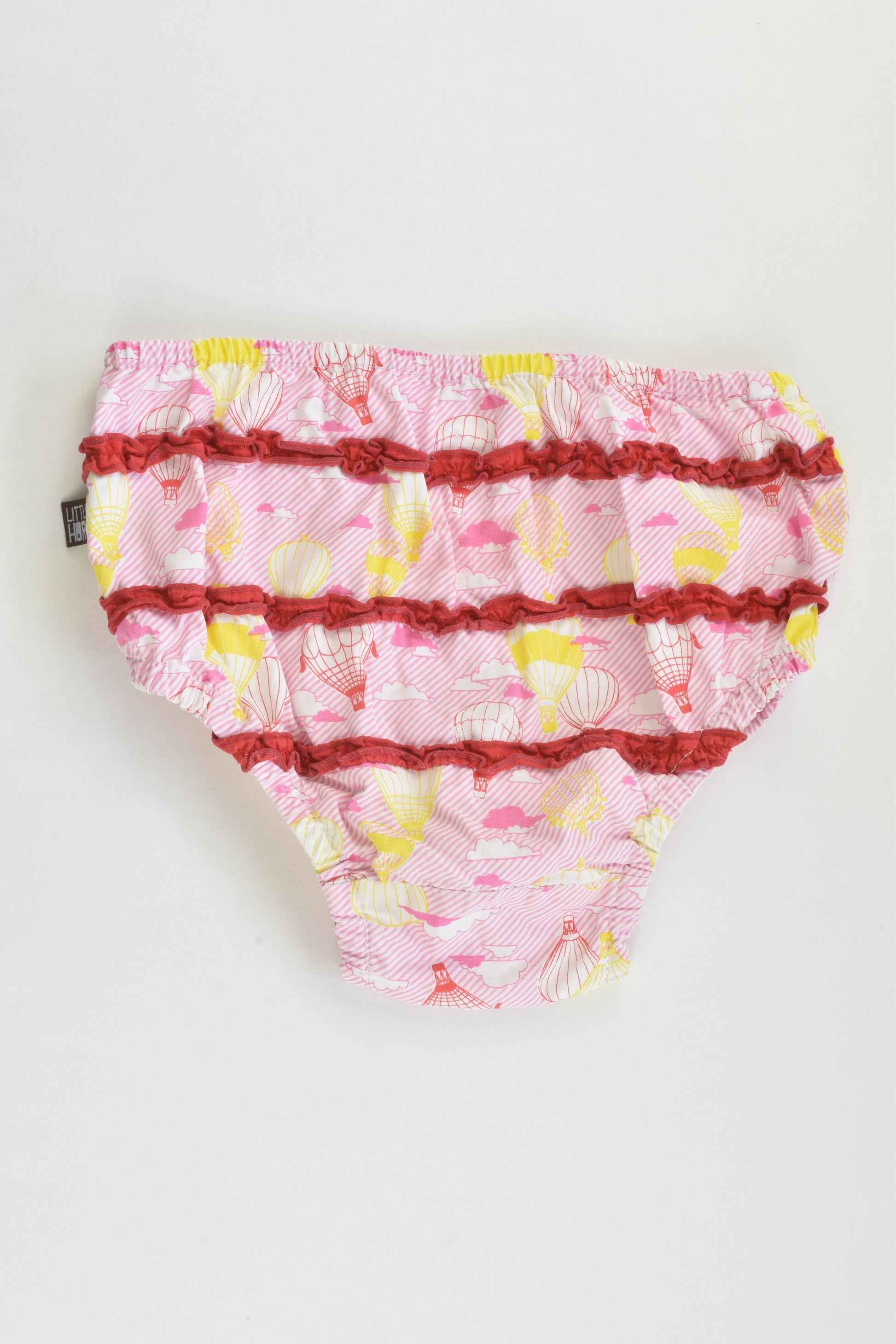 Littlehorn Size 1 (12-18 months) Hot Air Balloons Nappy Cover