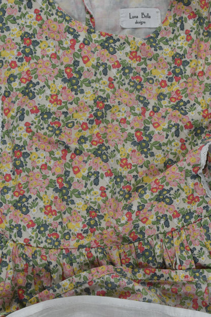 Luna Bella Designs Size 6-7 Floral Dress