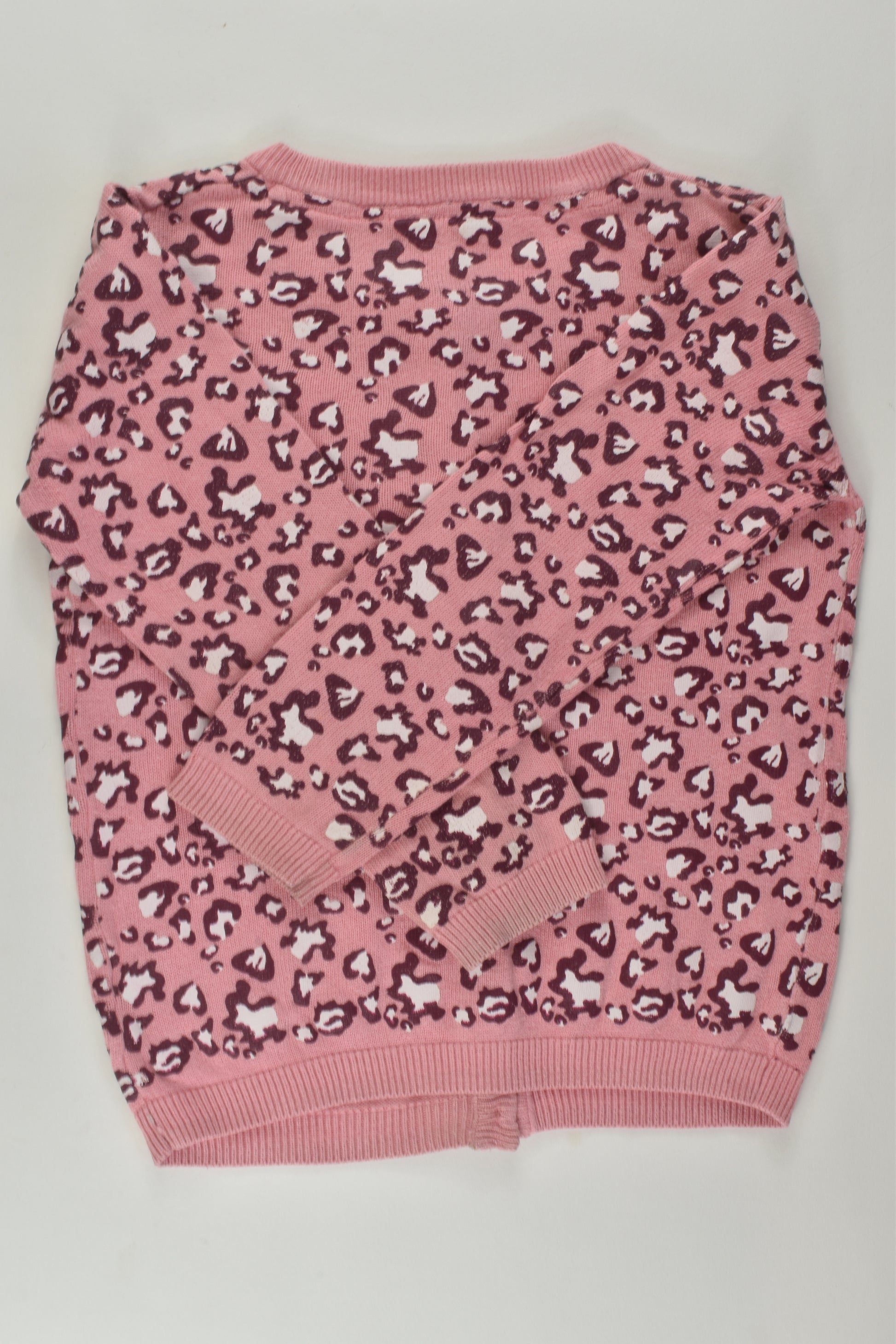 Lupilu Size 2-4 Leopard Print Cardigan