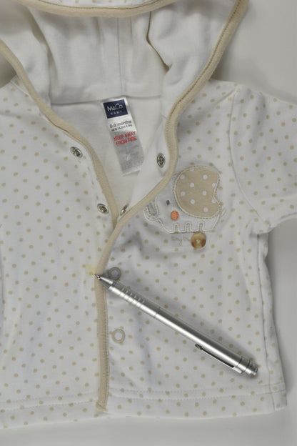 M&Co Size 000 Elephant Jumper