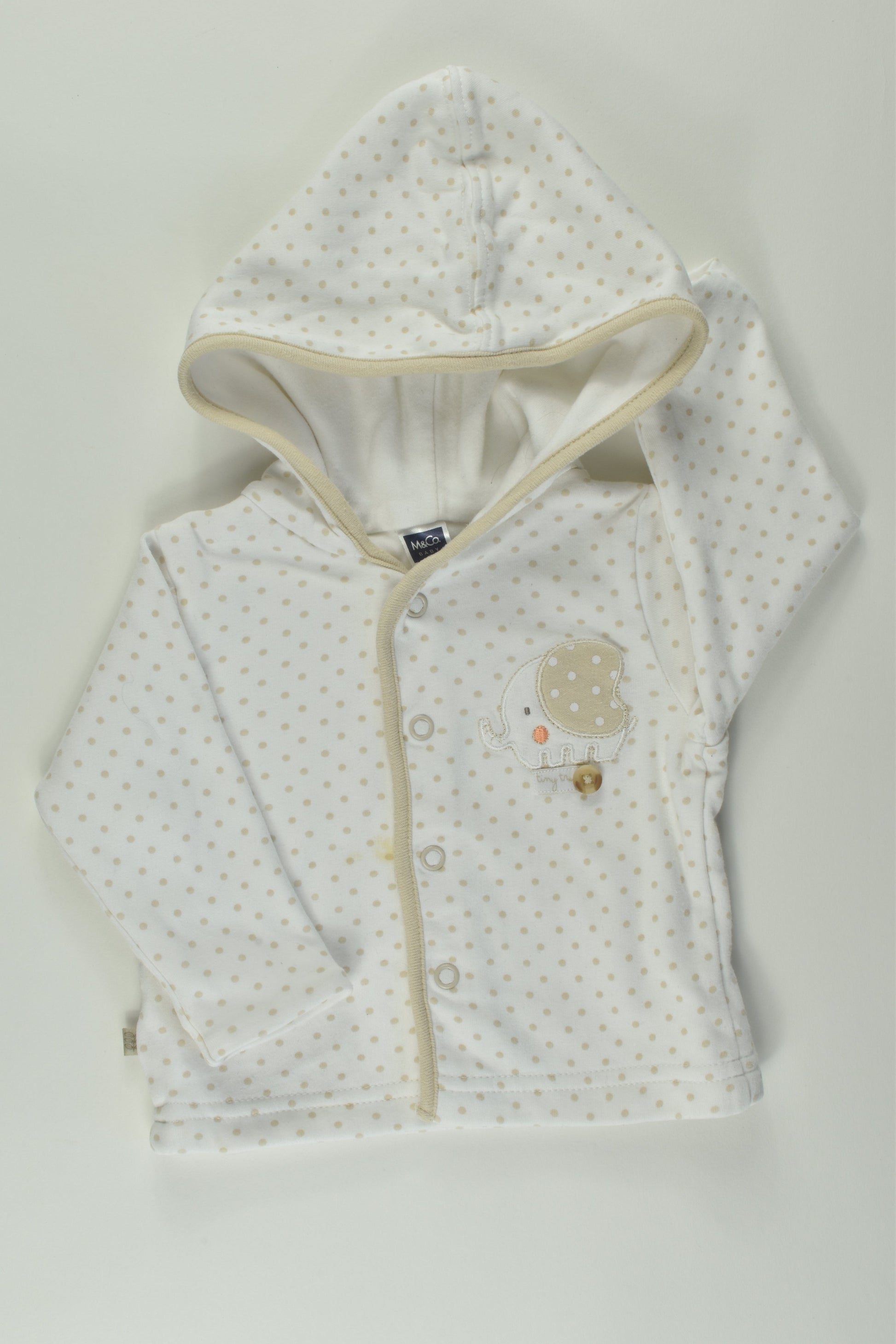 M&Co Size 000 Elephant Jumper