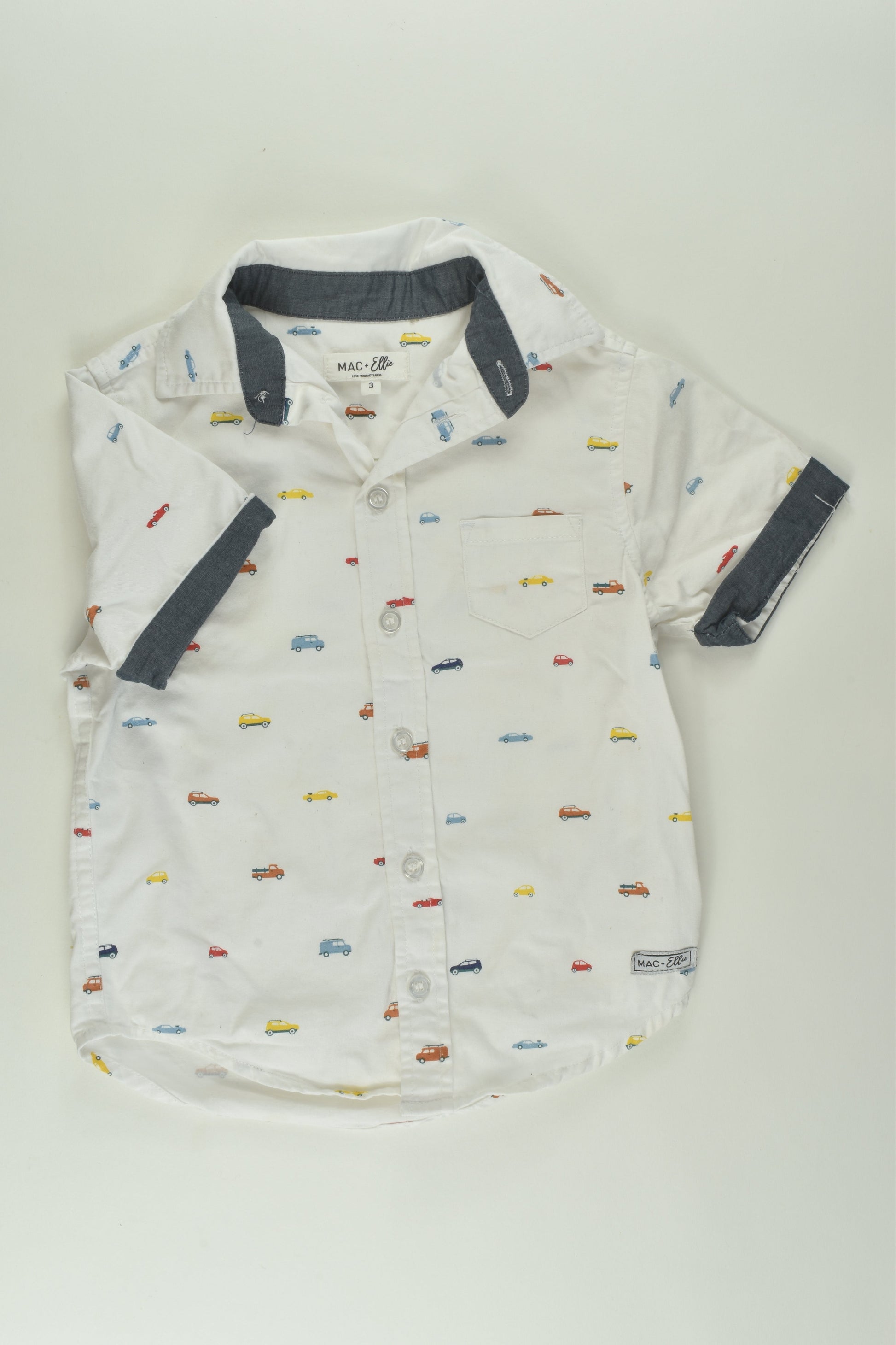 Mac + Ellie Size 3 Vehicke Shirt