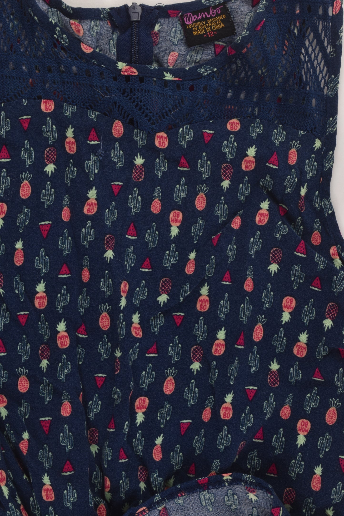 Mambo Size 12 Viscose Jumpsuit