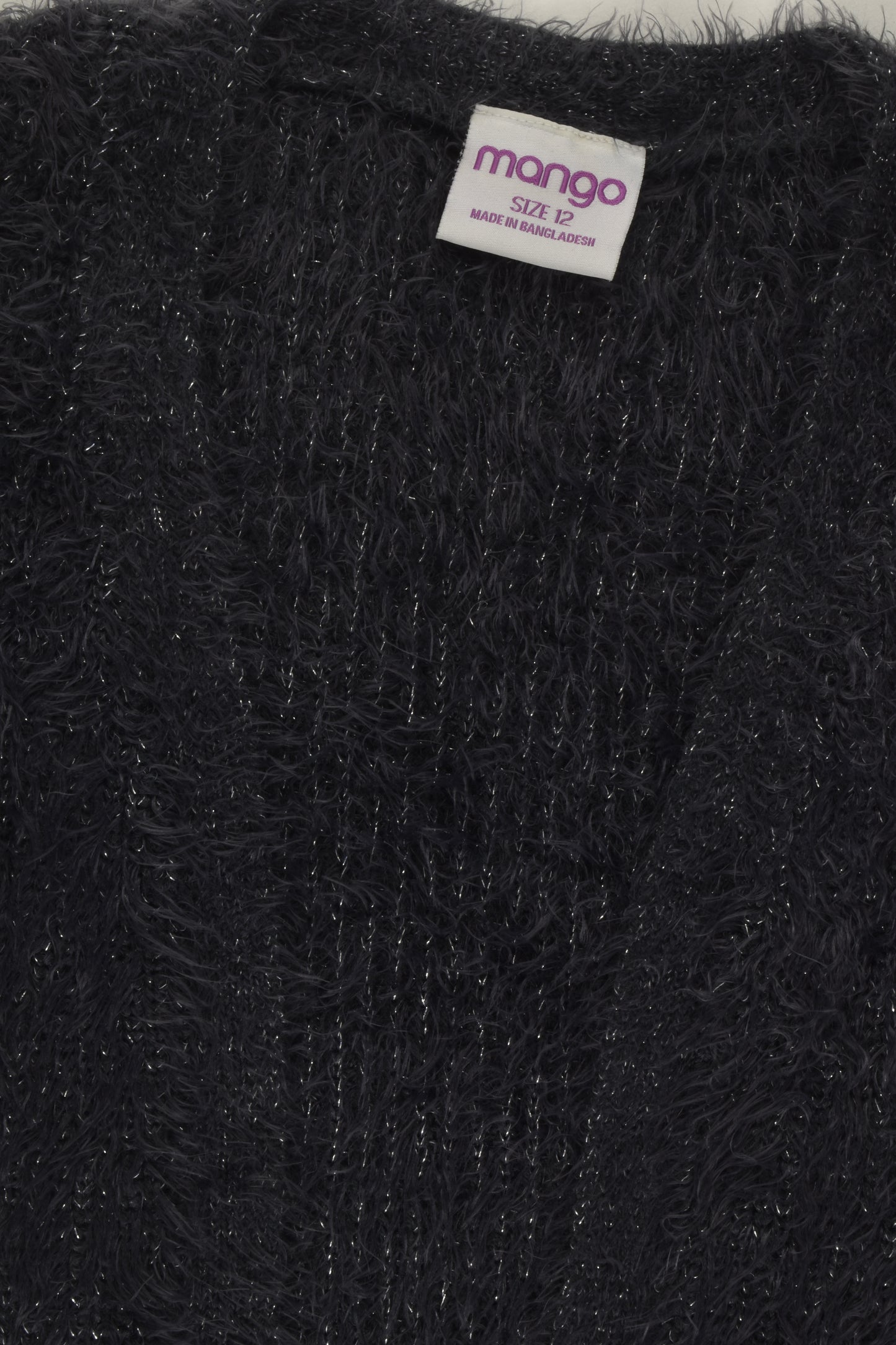 Mango Size 12 Fluffy Cardigan