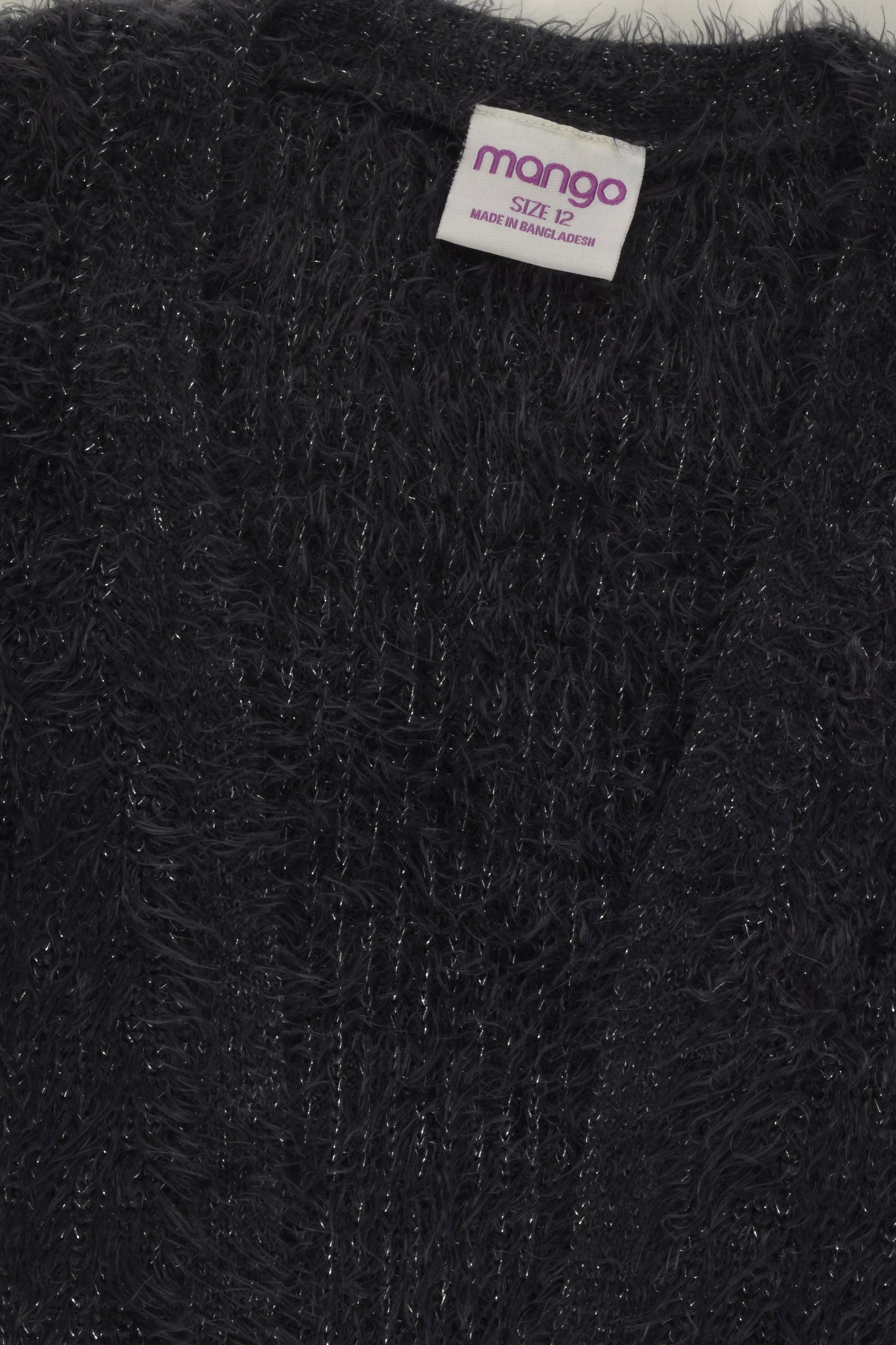 Mango Size 12 Fluffy Cardigan