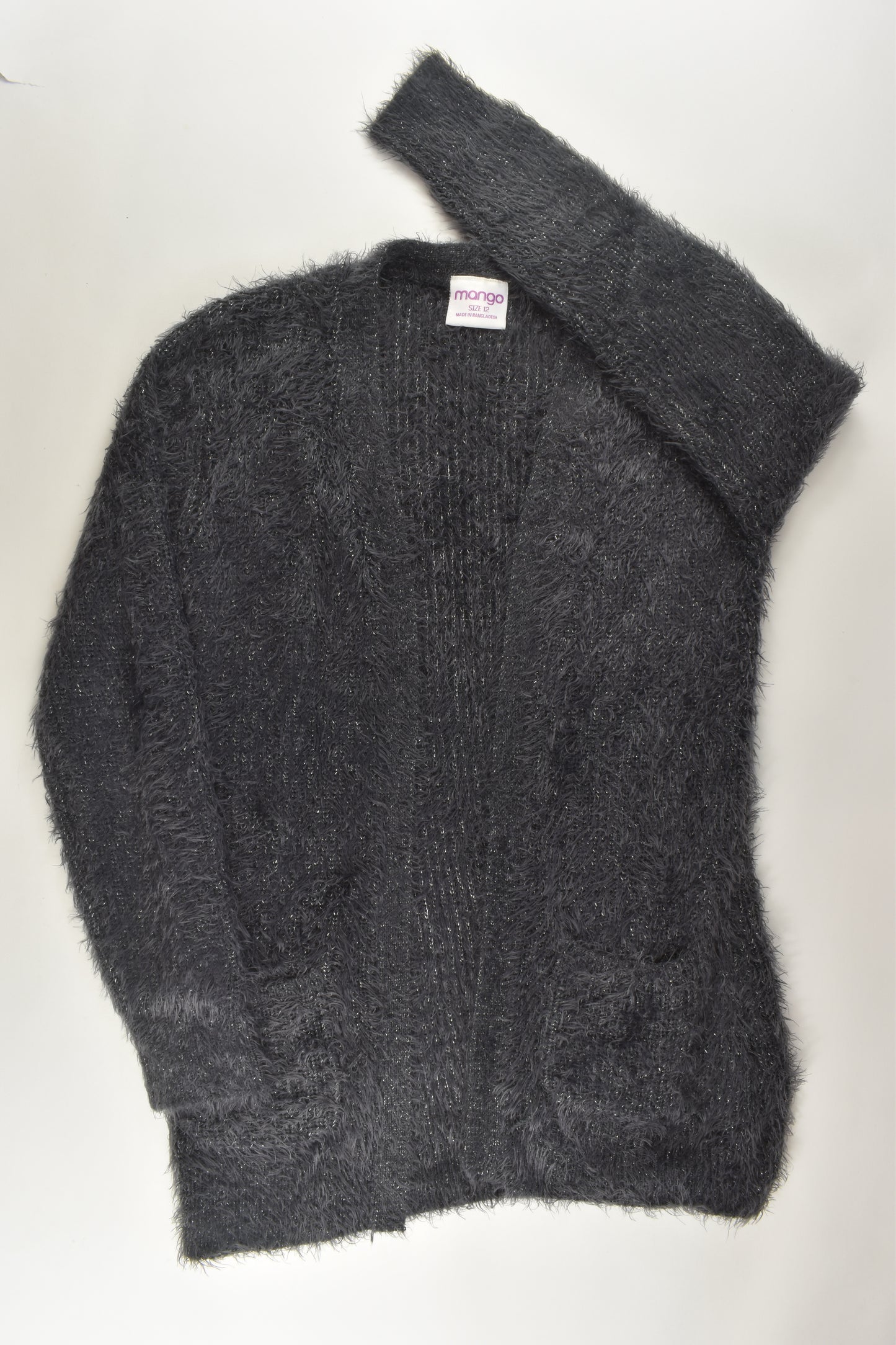 Mango Size 12 Fluffy Cardigan