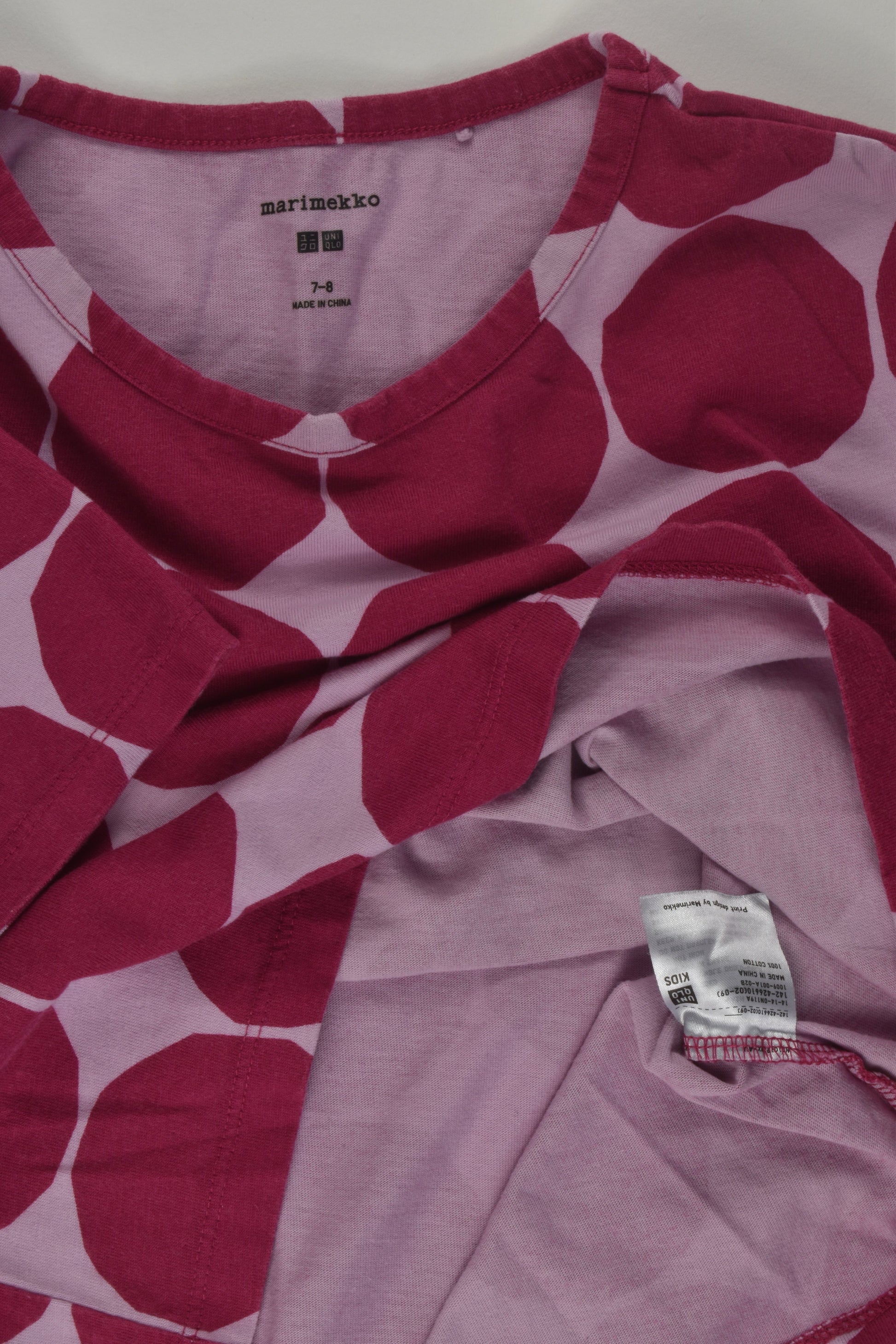 Marimekko for Uniqlo Size 7-8 Loose Fit T-shirt