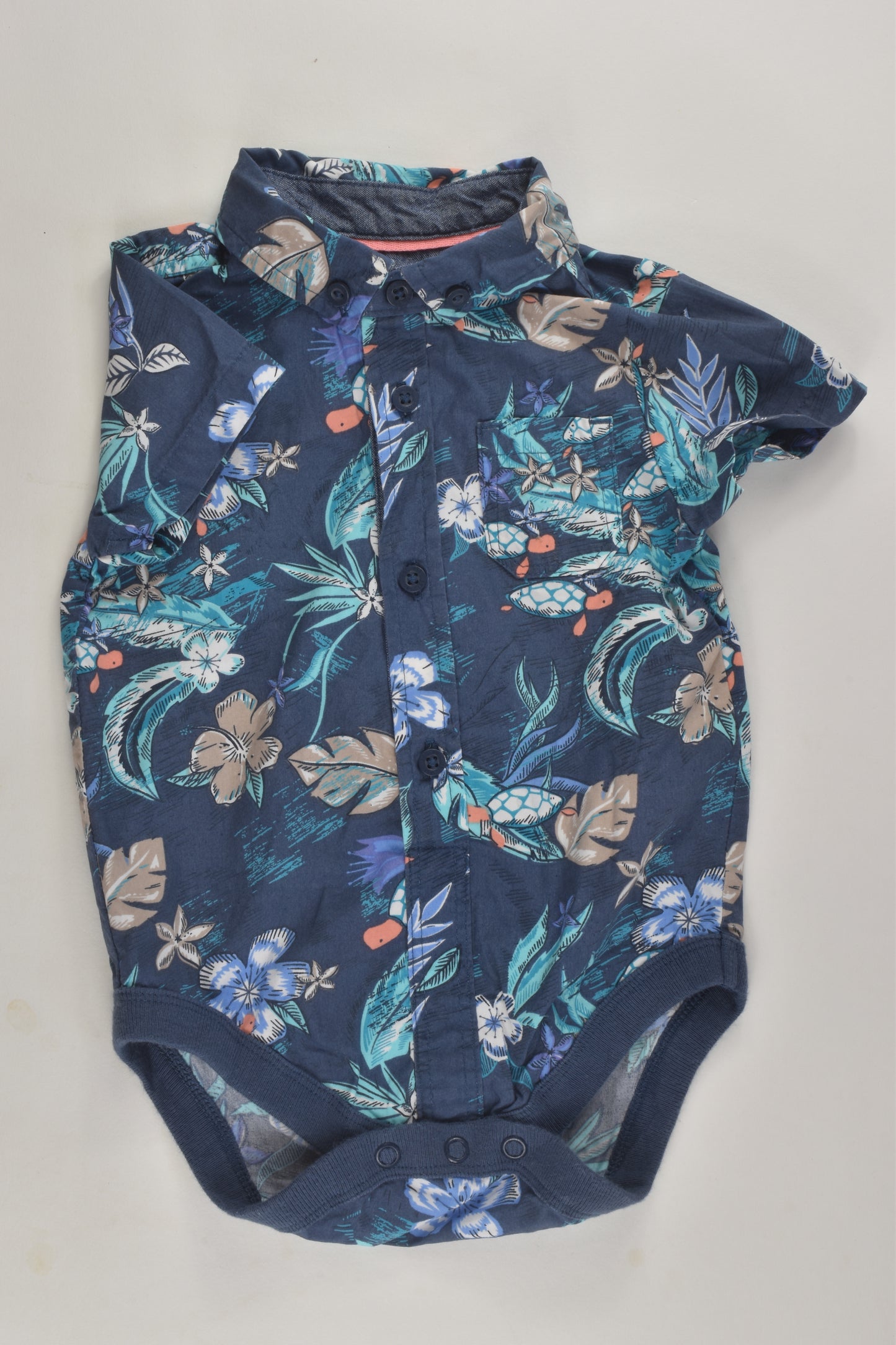 Marks & Spencer Size 00 Button-up Bodysuit