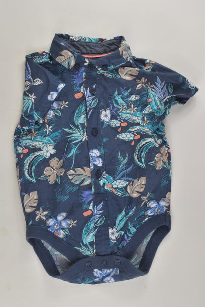 Marks & Spencer Size 00 Button-up Bodysuit