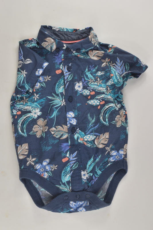 Marks & Spencer Size 00 Button-up Bodysuit