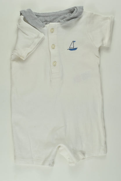 Marks & Spencer Size 00 Short Nautical Romper