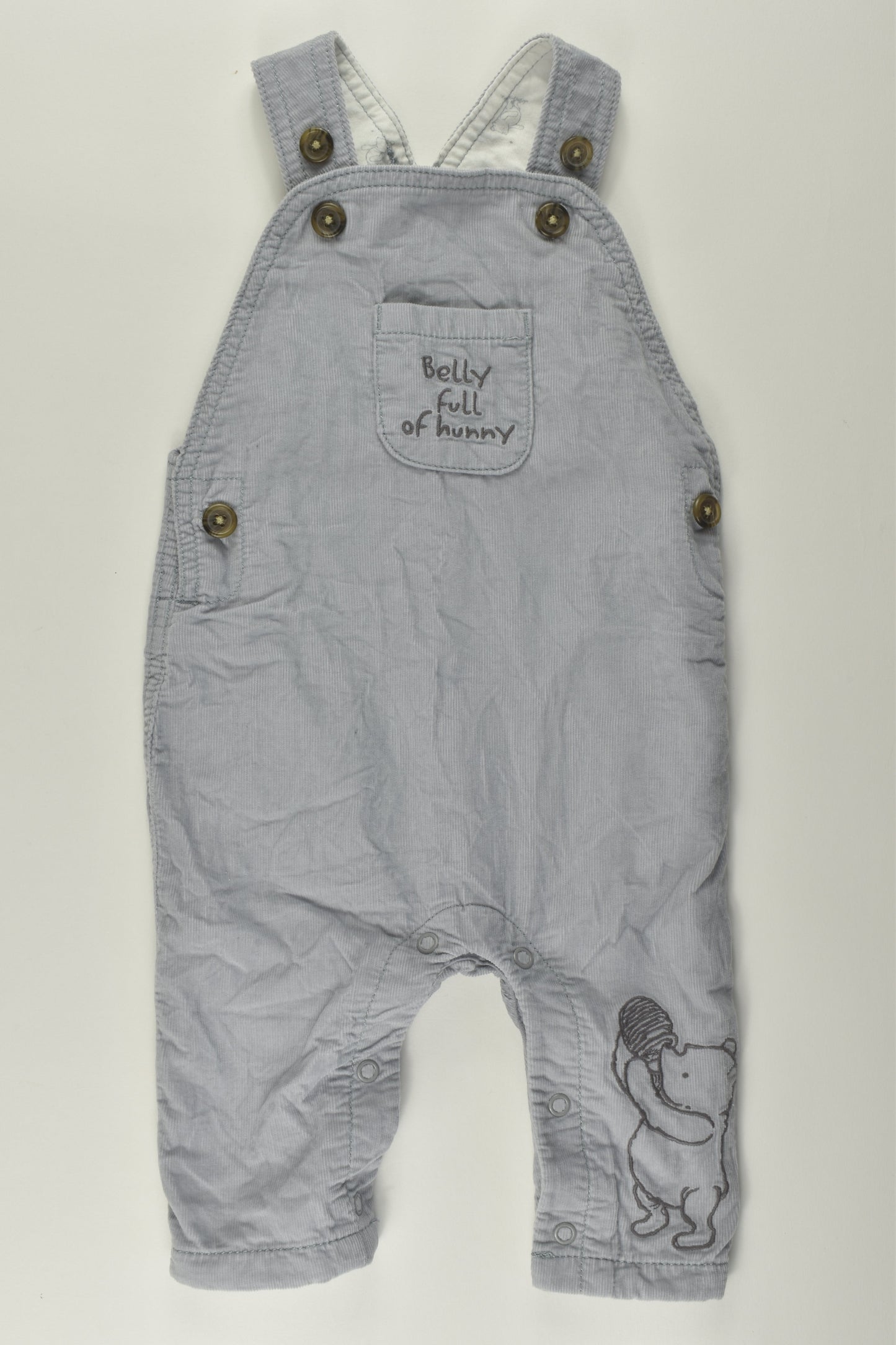 Marks & Spencer Size 00 Winnie the Pooh Cord Overalls