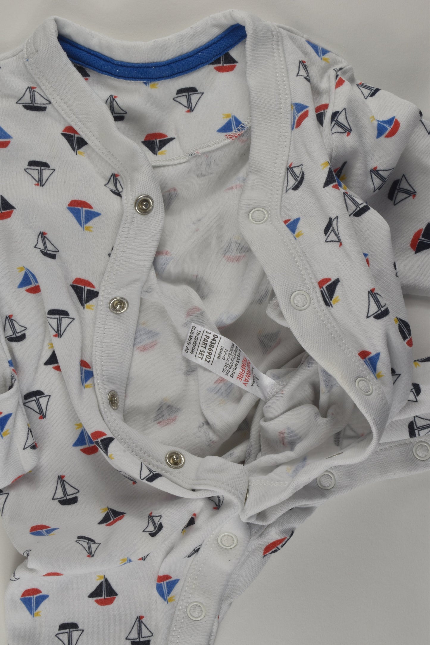 Marks & Spencer Size 000 Nautical Romper