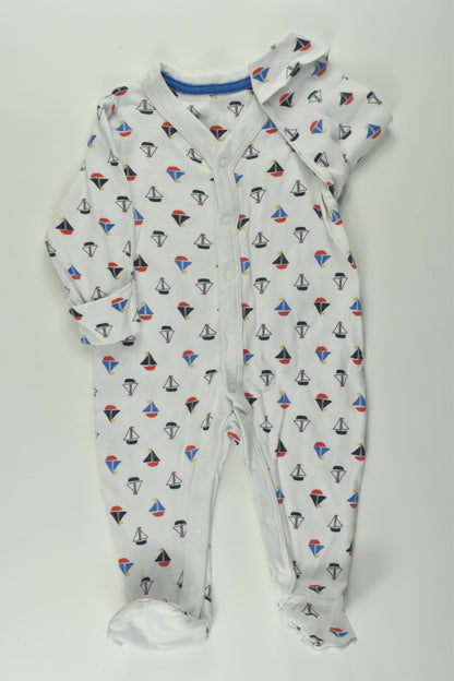 Marks & Spencer Size 000 Nautical Romper