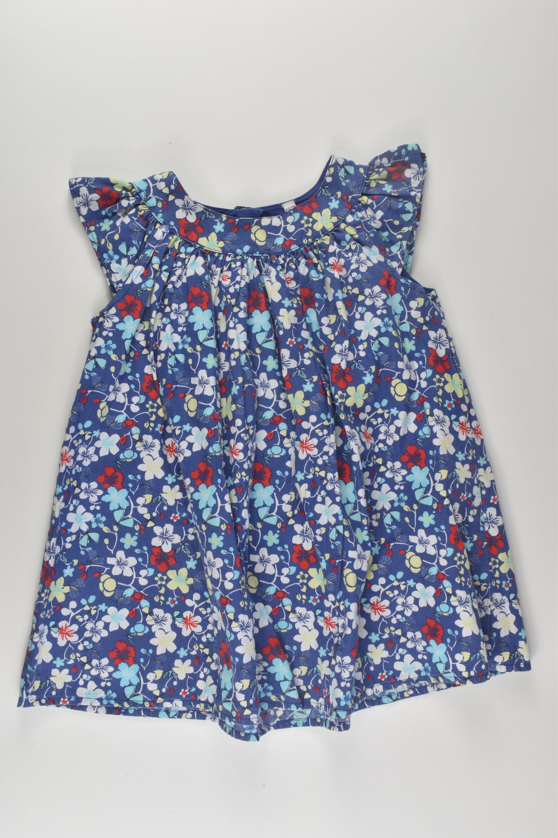 Marks & Spencer Size 1 Lined Floral Dress