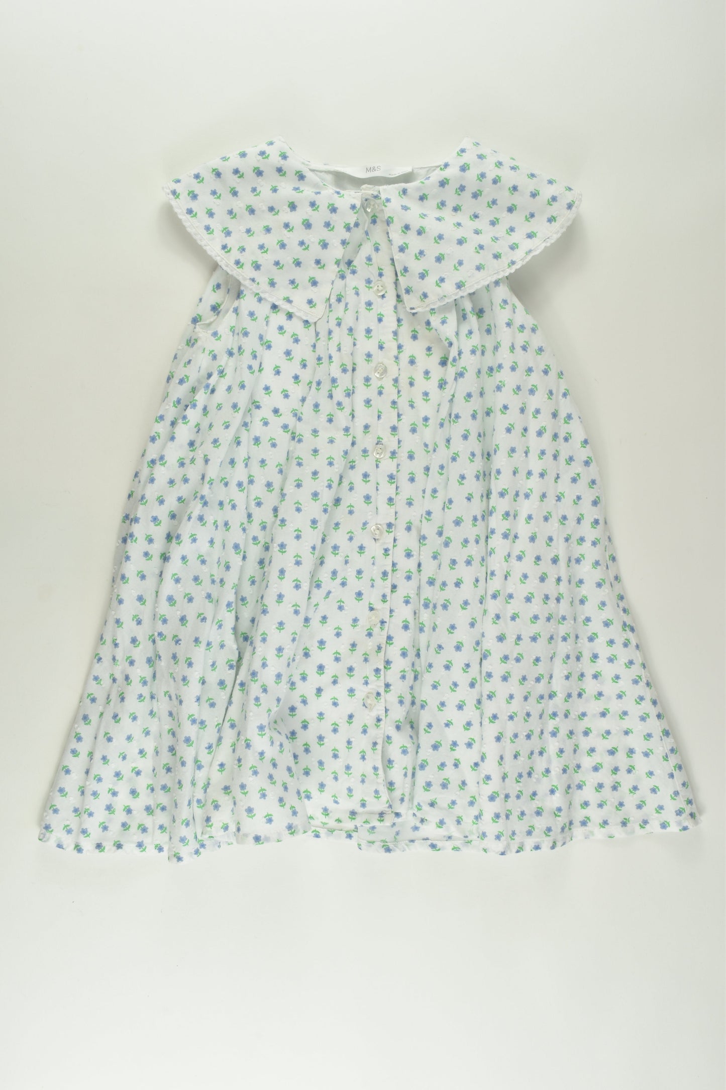 Marks & Spencer Size 3-4 Lined Floral Dress