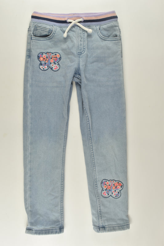 Marks & Spencer Size 5-6 Embroidery Denim Pants