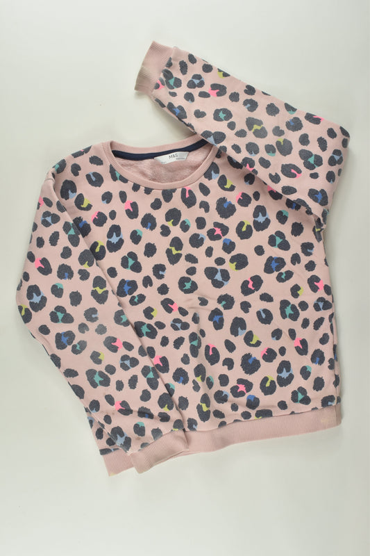 Marks & Spencer Size 6-7 Leopard Print Sweater