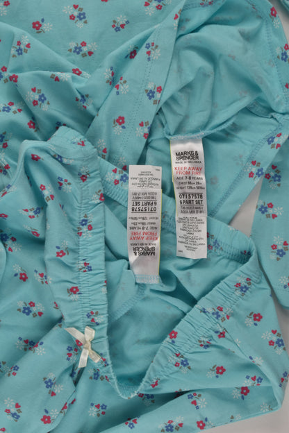 Marks & Spencer Size 7-8 Floral Pyjamas