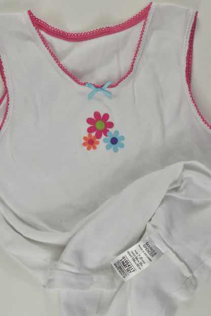 Marks & Spencer Size 7-8 Flower Singlet