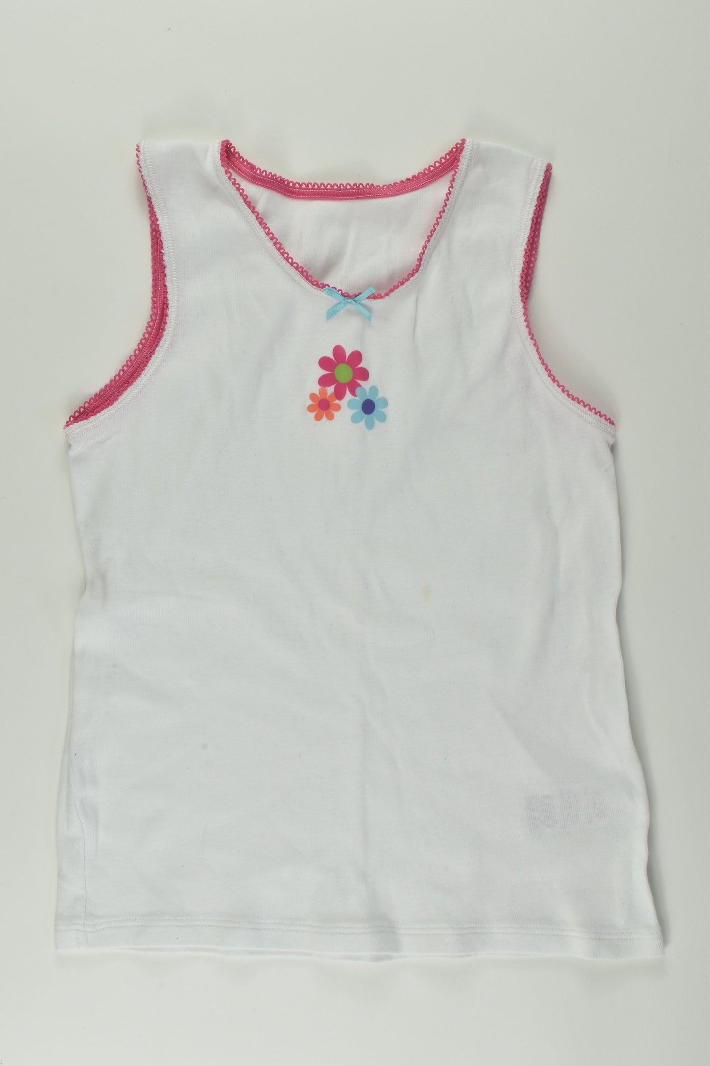 Marks & Spencer Size 7-8 Flower Singlet