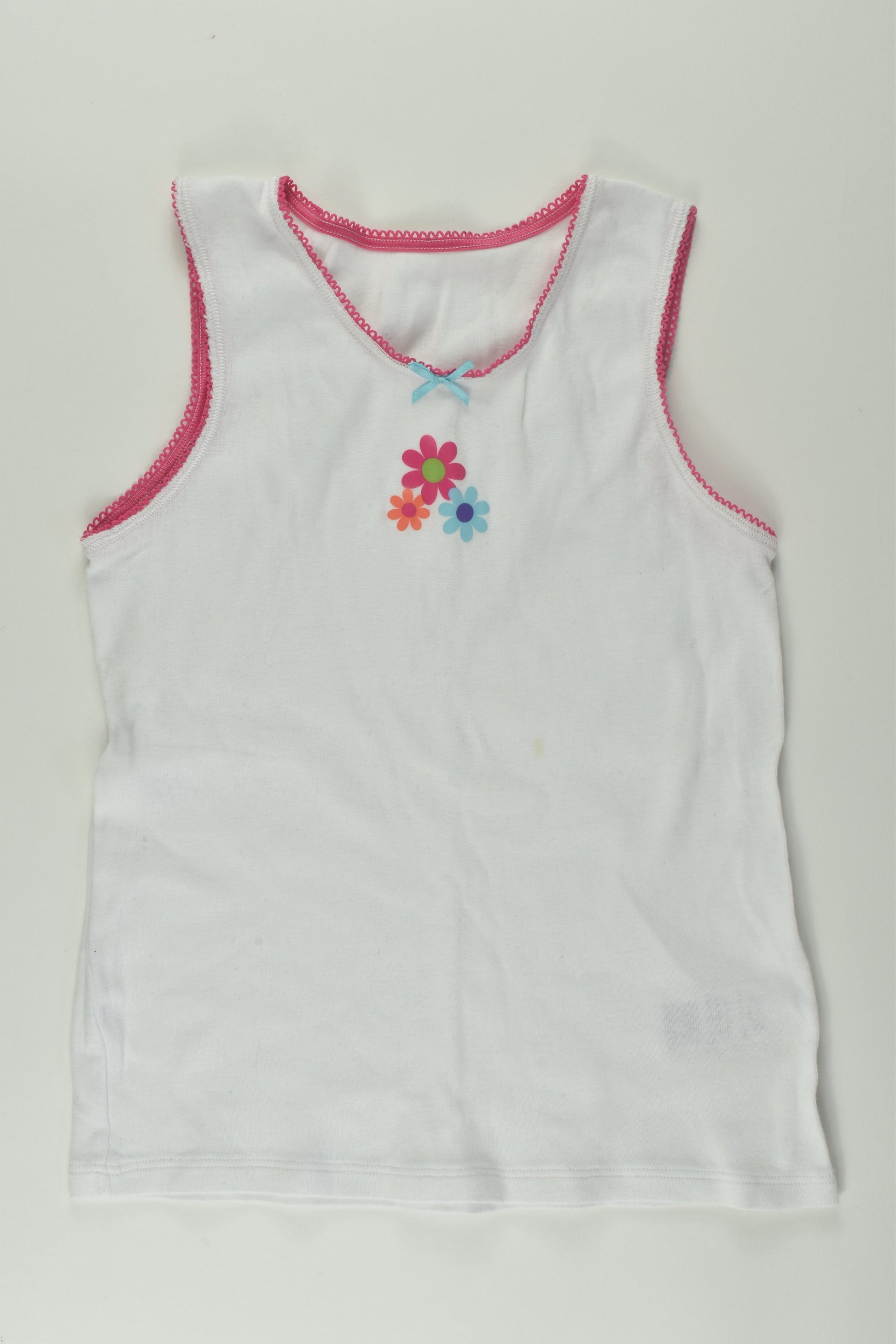Marks & Spencer Size 7-8 Flower Singlet
