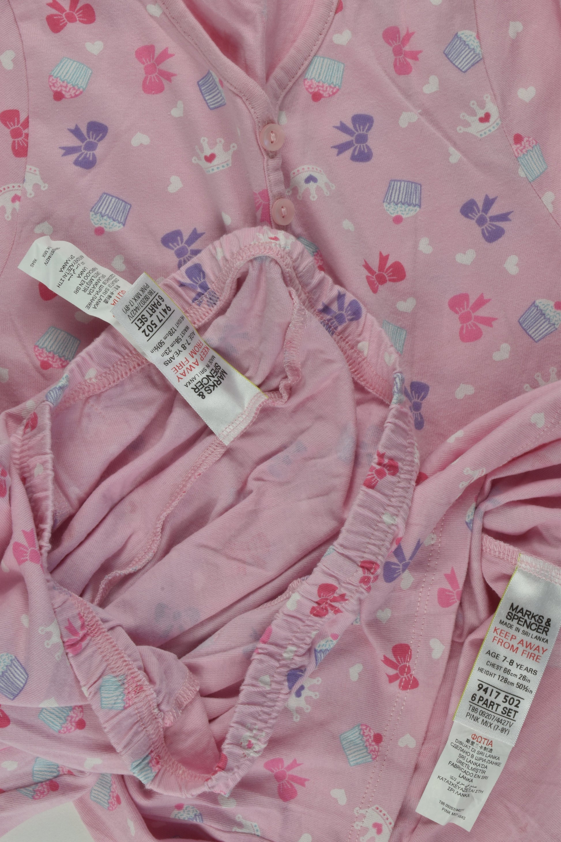 Marks & Spencer Size 7-8 Pyjamas