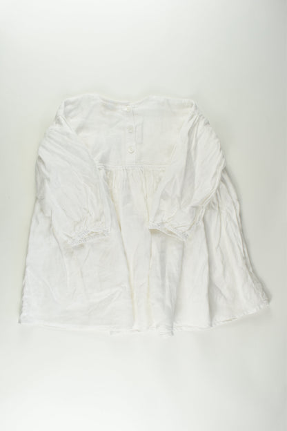 Marlow and Mae Size 4 Linen Blouse