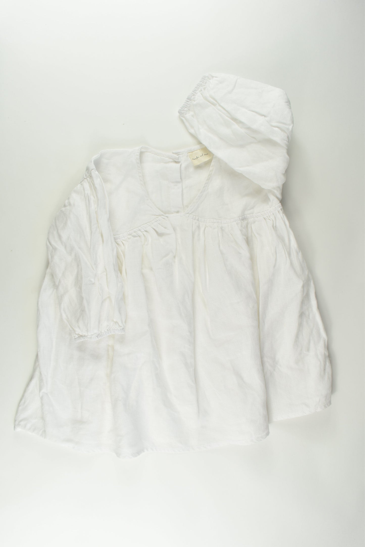 Marlow and Mae Size 4 Linen Blouse